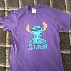 Disney Purple Stitch Character Tee